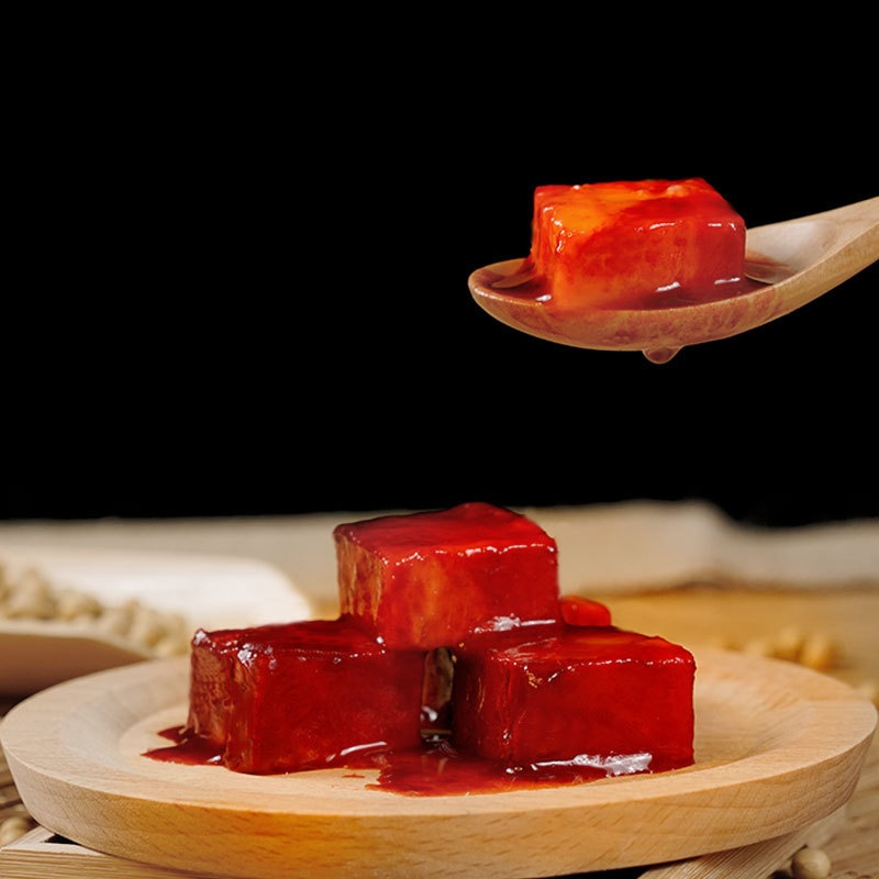 豆腐乳红腐乳350g*2坛装火锅蘸料酱豆腐霉豆腐北京红方腐乳