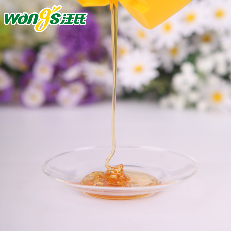 汪氏蜂蜜滋补荆花蜜465g3瓶组合装蜂蜜 旗舰店高清大图