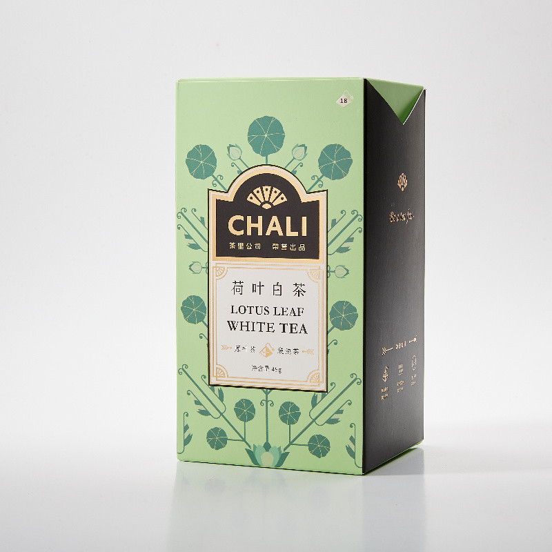 茶里(CHALI)荷叶白茶盒装45g