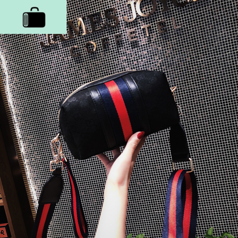 迷你包女2020新款欧美时尚手拿包帆布手拎包女包百搭单肩斜跨小包NEWLAKE高清大图