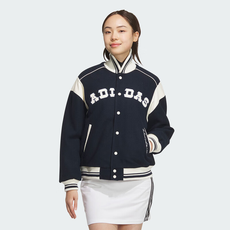 阿迪达斯(adidas)三叶草女装新款舒适休闲运动时尚棉服JD6379 ZP高清大图