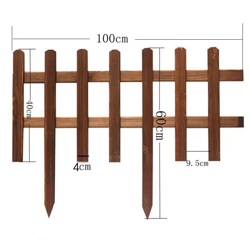 友鑫邦 防腐木栅栏 1米长 *40高 厚约13mm 米高清大图