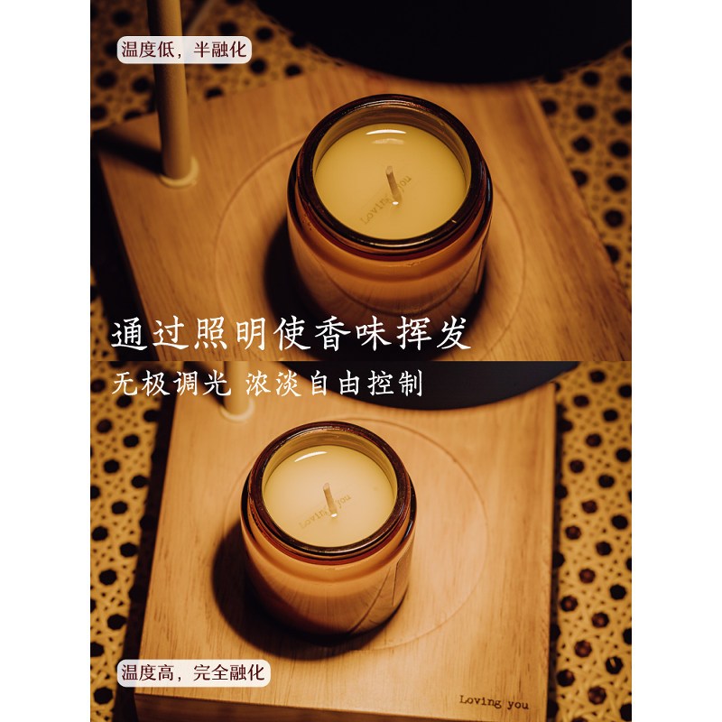 树可香薰蜡烛卧室家用室内无烟大豆蜡精油睡眠香氛浪漫 地中海高清大图