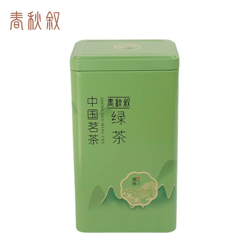 春秋叙 精品绿茶 200g/罐高清大图