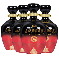 [中华老字号]山庄皇家窖藏 38度16年 450ml*4瓶整箱装 非遗酿造浓香型白酒 承德特产