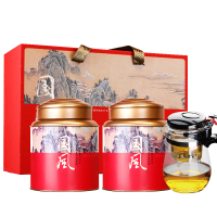 茶馬世家 小青柑新会正宗生晒陈皮普洱茶熟茶 小青柑300g+飘逸杯组合