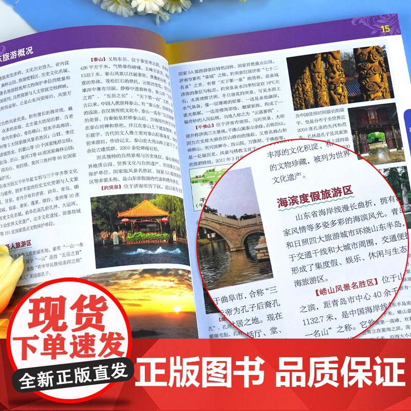 中国地图出版社出版]2025年新版山东省地图册 中国分省系列地图册 高清彩印 自驾自助游 标注政区 详实地理中国旅游交通高清大图