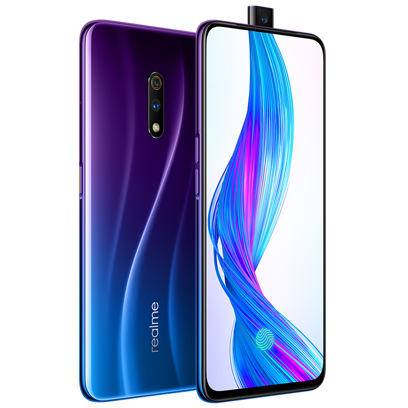 realme X 4800万像素 升降全面屏 VOOC 闪充 3.0 8GB+256GB朋克蓝 全网通双卡双待 正品智能手机