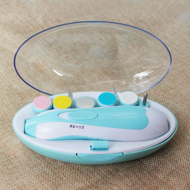 蓝色 蜜袋鼯电动磨甲器安全松鼠小宠磨指甲器魔王金花仓鼠用品磨甲神器