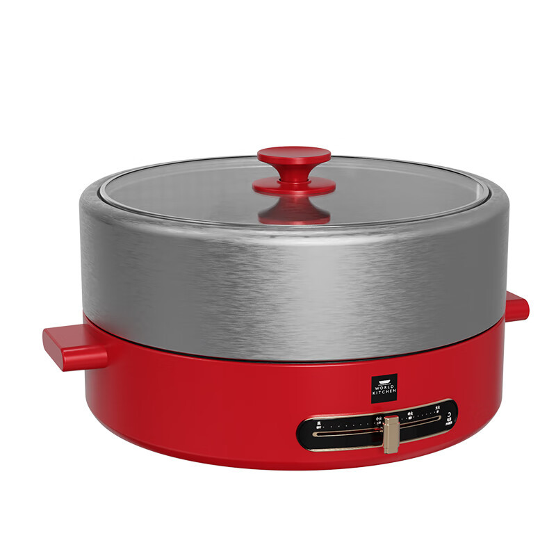 康宁/WORLD KITCHEN多功能料理锅多功能煎烤 电火锅电热锅电煮锅 WK-HHG1506/KZ!