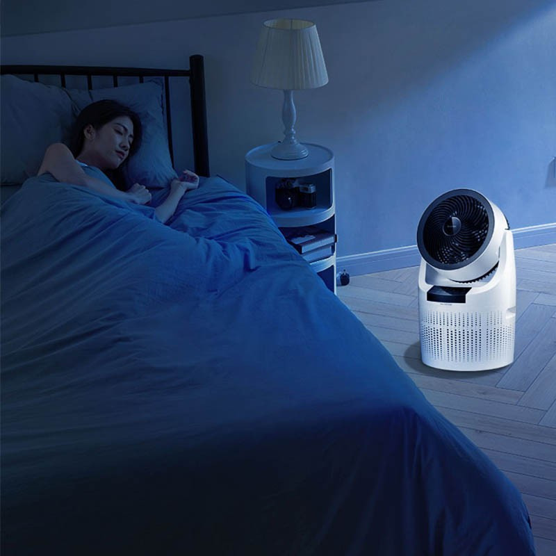 艾美特(Airmate) 空气循环扇 家用电风扇台扇 空气对流式大风量 8小时预约定时AI智能净化 FB2383RC高清大图