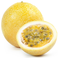 原泽味 黄金百香果大果 8个 单果70-100g 新鲜黄皮西潘莲水果