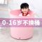 儿童洗澡桶泡澡桶大号小孩婴儿宝宝洗澡盆可坐手提加高保温沐浴桶 小号适用[0-2个月]