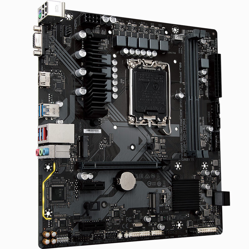 技嘉(gigabyte) b760m d2h ddr4台式机电脑主板 台式机主板技嘉主板