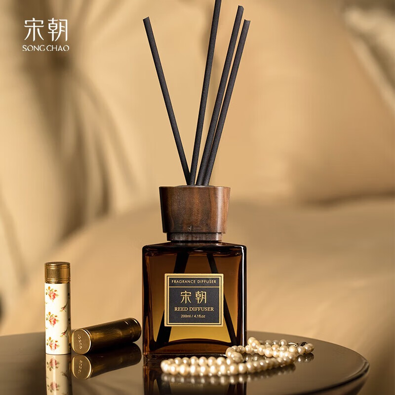 宋朝奢华酒店无火香薰卧室内持久香氛伴手礼 云中月桂 200ml高清大图