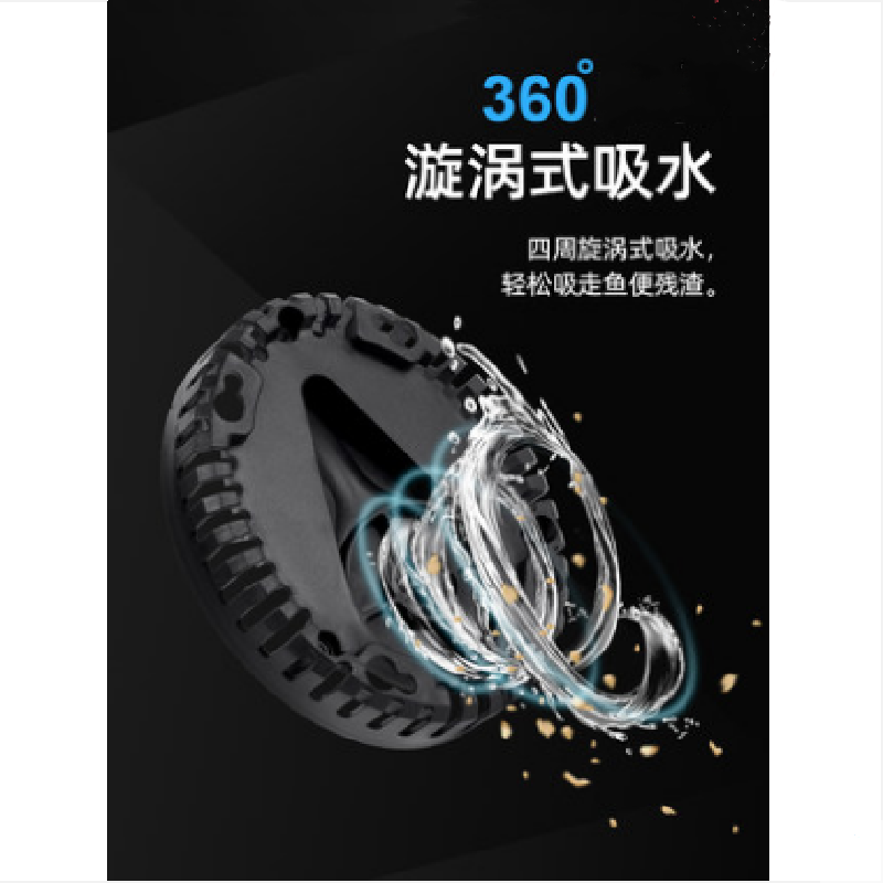 鱼缸潜水泵 静音底吸抽水泵 家用微型小型过滤器乌龟缸换粪循环迷你