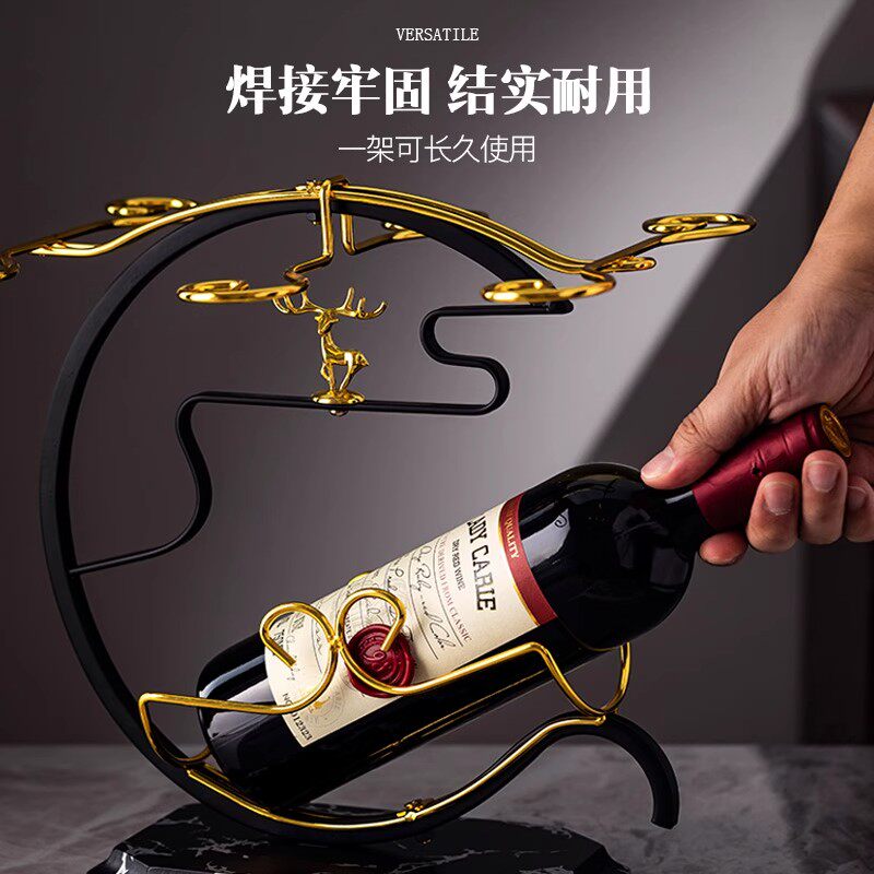 苏宁红酒杯架子倒挂置物架斜放家用葡萄酒架欧式高脚杯收纳架2112高清大图
