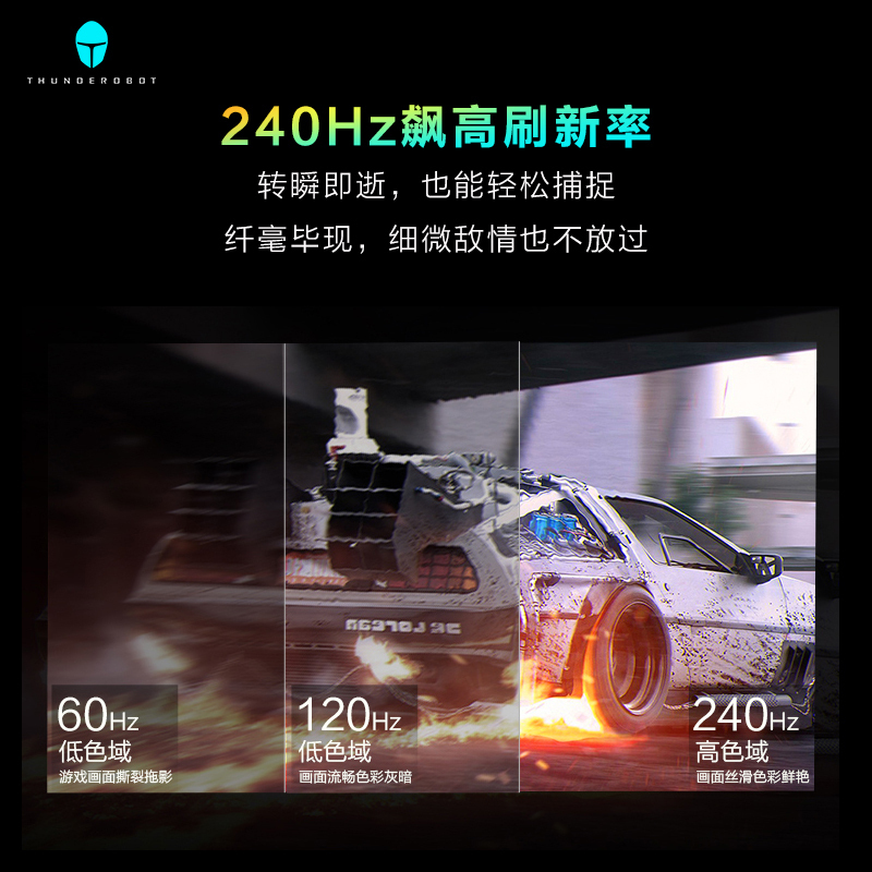 雷神(THUNDEROBOT)911 ST MT 15.6英寸游戏本笔记本电脑(十代酷睿i7-10870H 32G内存 1T固态硬盘 RTX3060笔记本 240Hz电竞屏)定制版