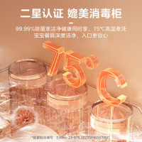 美的台式洗碗机台式免安装家用厨房小型洗碗机迷你全自动水果洗桌面刷碗机小户型一级水效M10Max