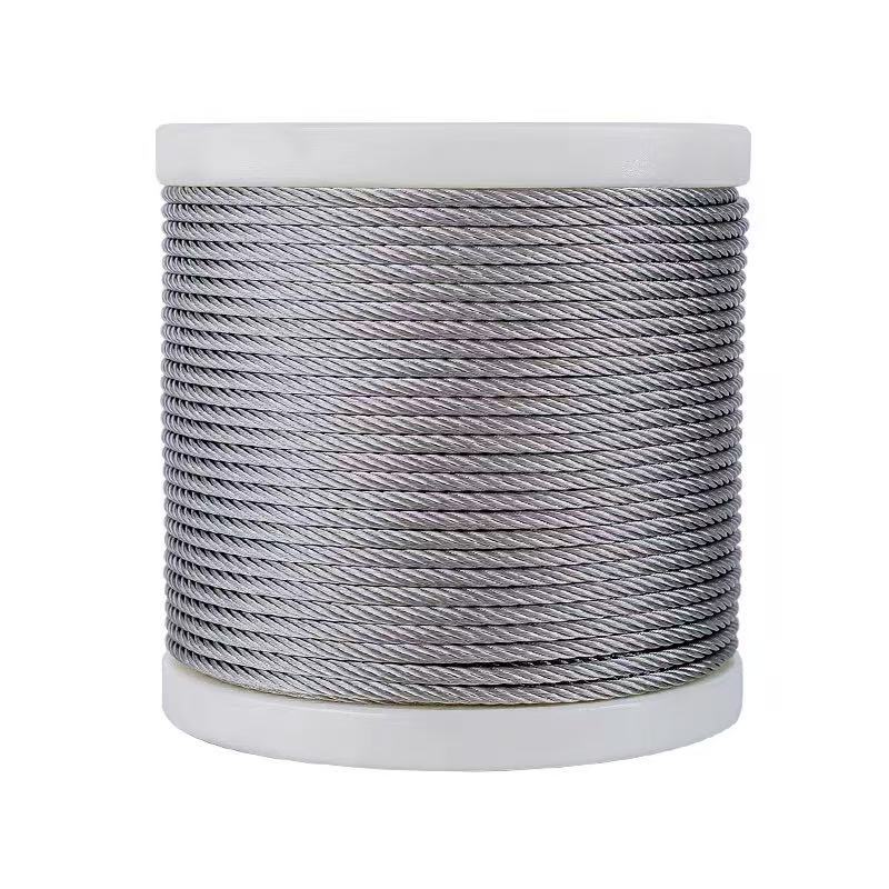浪伍 304不锈钢钢丝绳 直径5mm (单位:米)高清大图