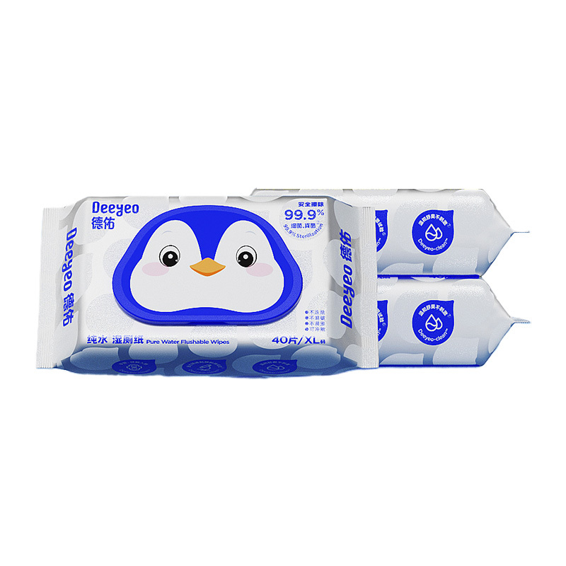 德佑湿厕纸40片*6包舒适贤草版2001DYFP056(包装随机)