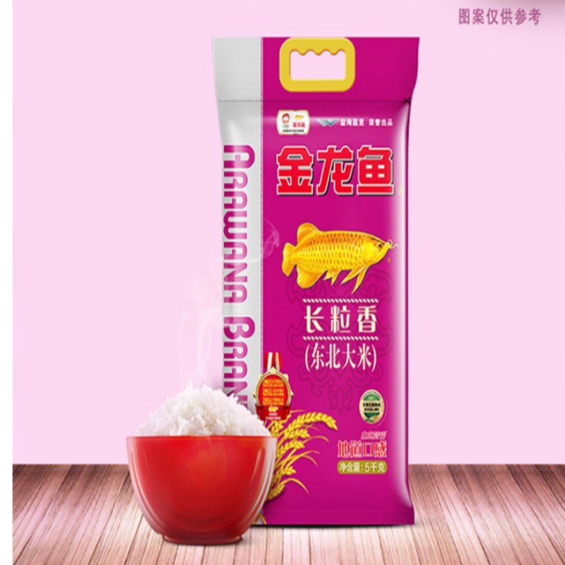 金龙鱼 东北长粒香米 5kg 精选粳米 低温储存 产区直供 顆粒饱满 饭香浓郁高清大图
