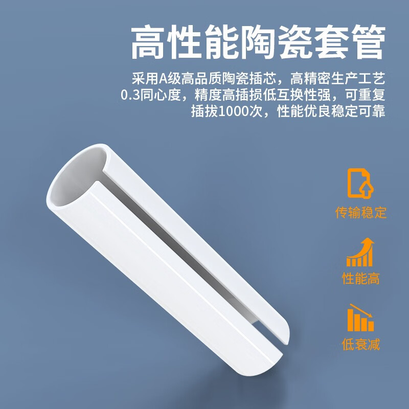胜为光纤耦合器法兰盘 FC-STOCFT-101光纤法兰盘 单工直通 FC-ST 带防尘盖 锌合金镀镍银色 1个/袋.高清大图