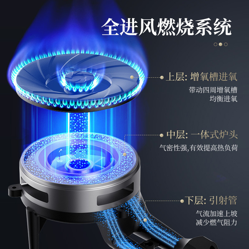 长虹(CHANGHONG)家用双灶燃气灶5.2kW大火力台式嵌入式烟灶台嵌一体式不锈钢面板两用天然气灶具HC35 天然气