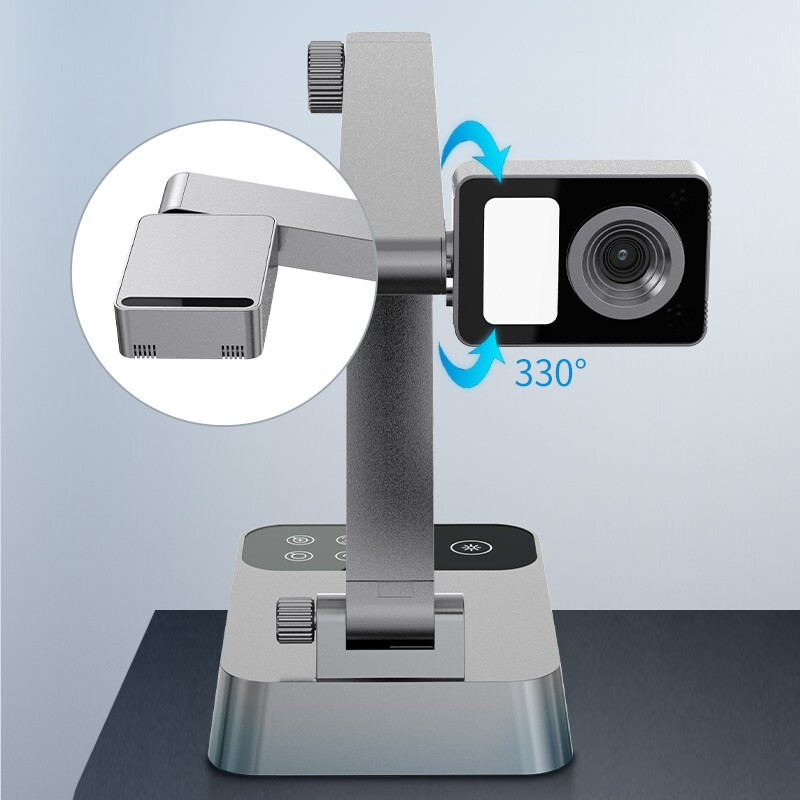 科密G6316高拍仪 1800万高清像素 自动对焦 A3教学实物投影视频展台 直播教学办公展示台高清大图