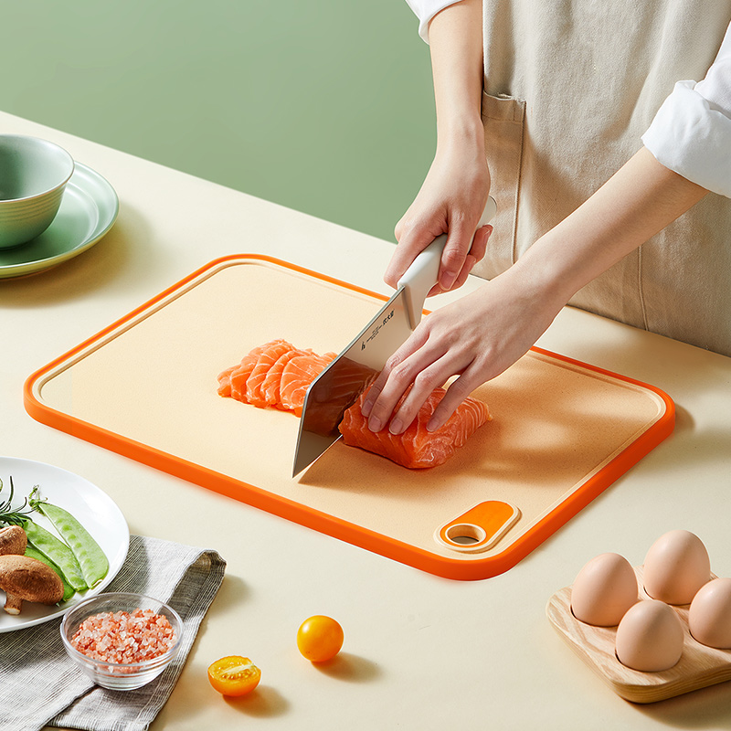 简美防滑菜板(橙色中号)高清大图