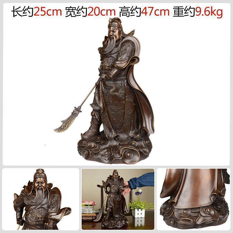 美帮汇关公摆件 关公开路关公酒店商店供奉大厅高清大图