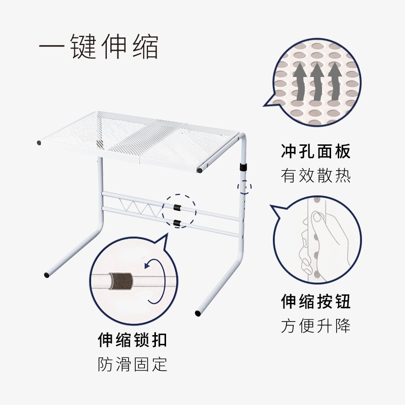 日本天马株式会社伸缩微波炉厨房置物架不锈钢烤箱微波炉架收纳架收纳层架 三维工匠高清大图