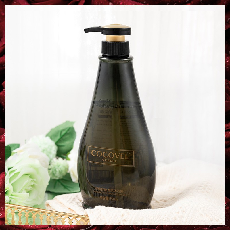 蔻露薇(COCOVEL) 格拉斯系列迷情梦魅 香氛沐浴露750ml 黑色