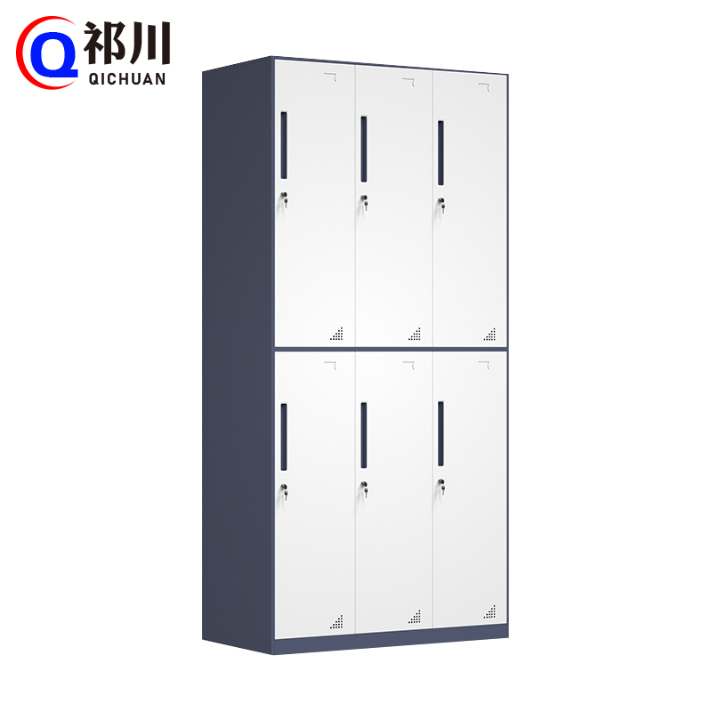 祁川 钢制衣柜 六门/台