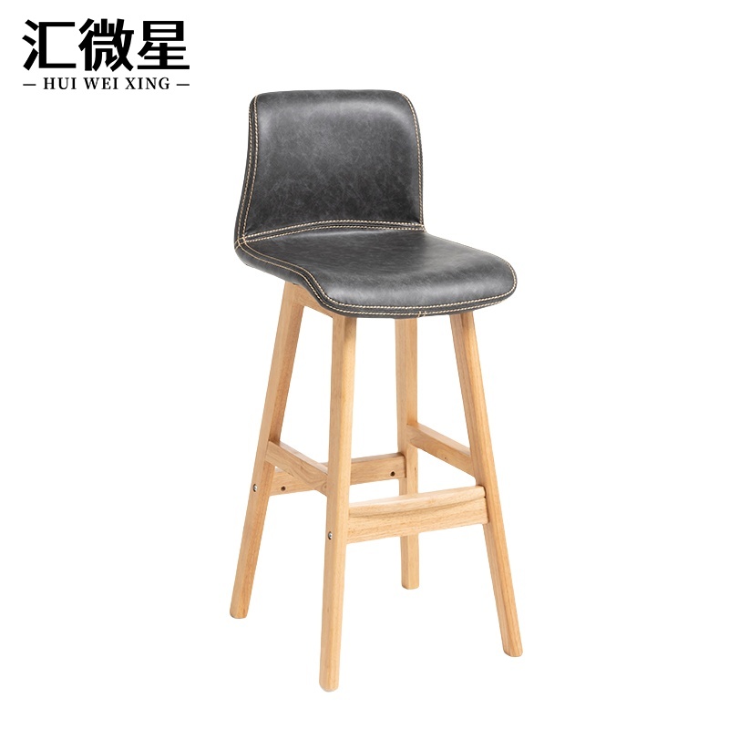 汇微星酒吧椅高脚凳高清大图