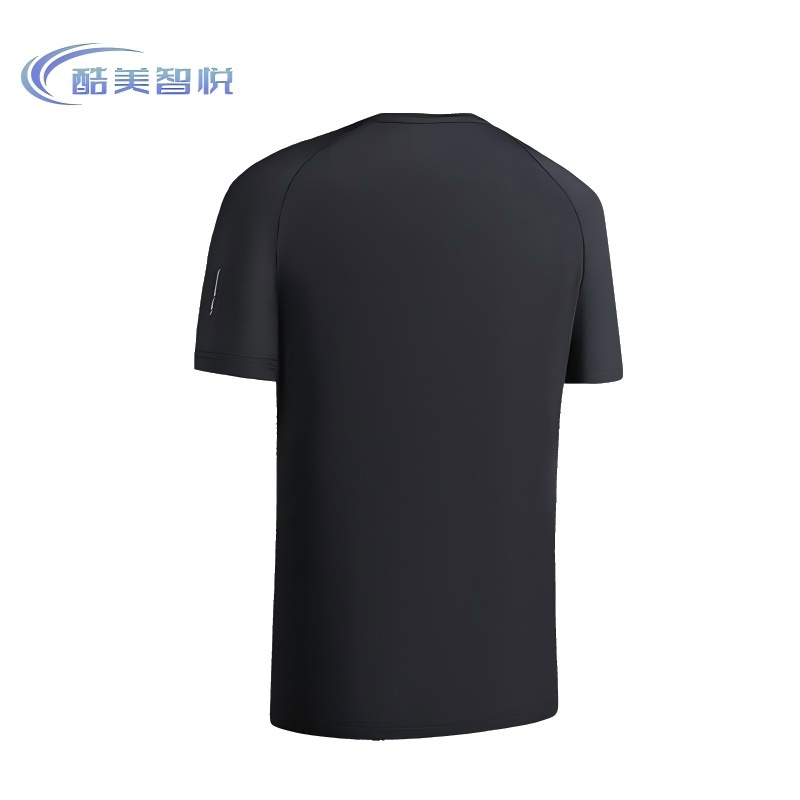 酷美智悦 速干衣T恤黑灰 KM-BH472 件高清大图