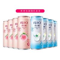 RIO锐澳微醺白桃乳酸菌口味鸡尾酒套餐 预调酒洋酒330ml*8罐