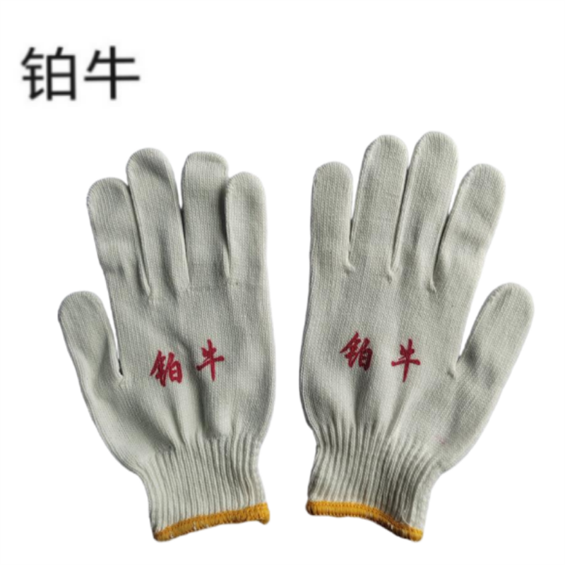 铂牛 点胶棉线手套 均码 双高清大图