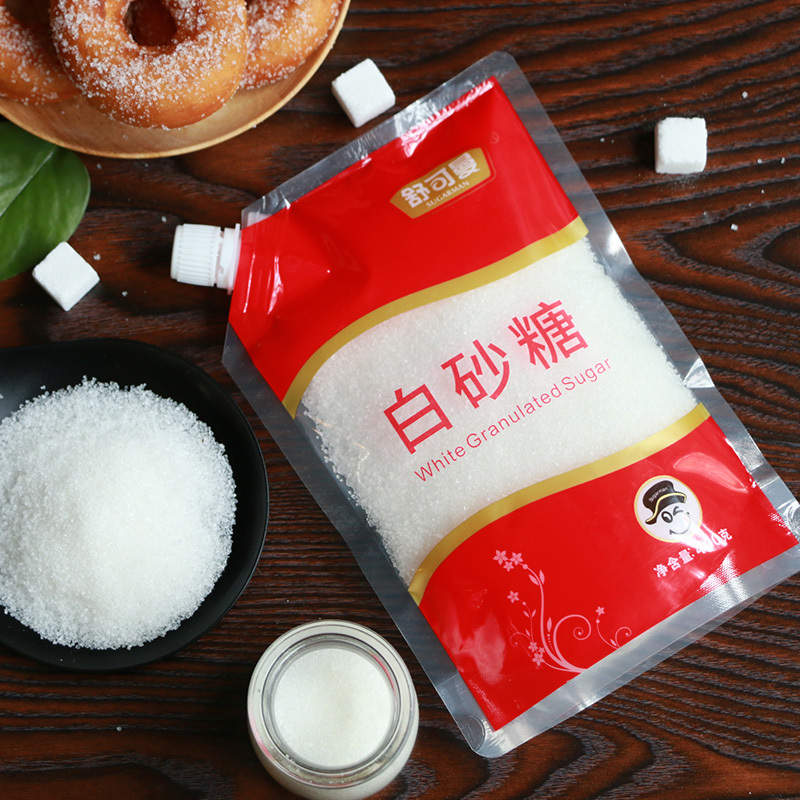 舒可曼白砂糖400g 白糖白砂糖碳化糖 带盖易保存 烹饪调味品