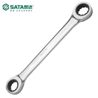 世达(SATA)46205全抛光双梅花快扳16x18MM