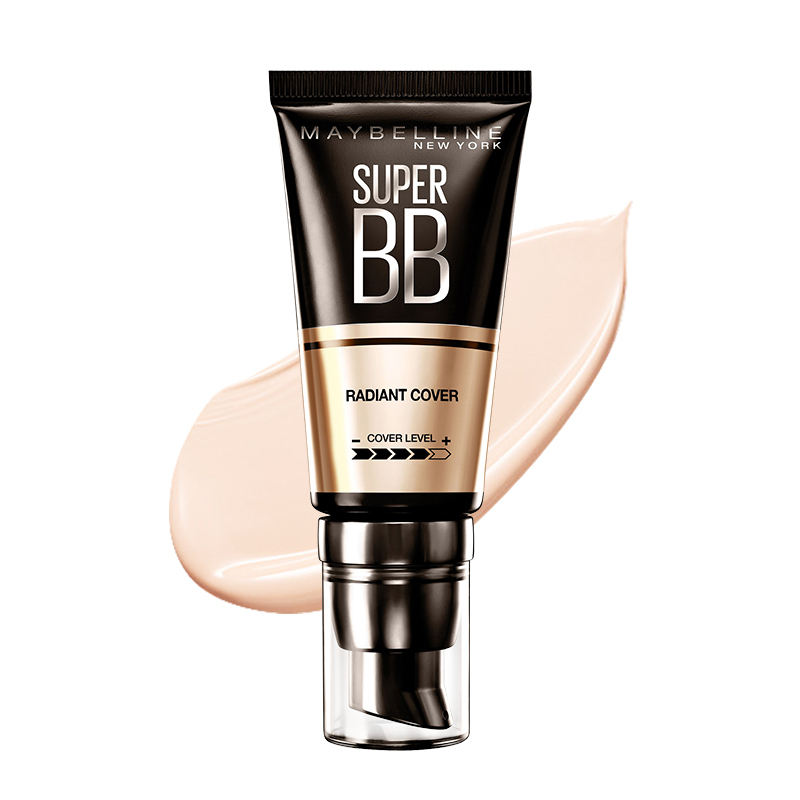美宝莲(Maybelline)巨遮瑕光感新颜霜 30ML 亮肤色 遮瑕 隔离 BB霜 CC霜