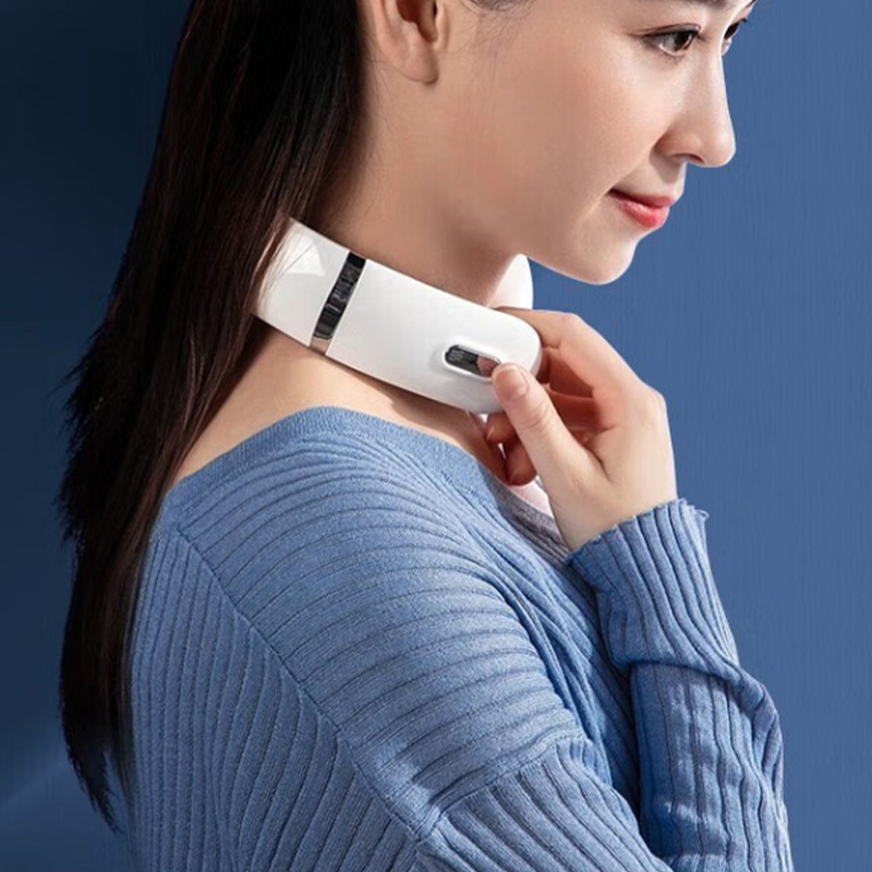 奥克斯颈椎按摩器恒温热敷低频脉冲多模式AJA-03D-804高清大图