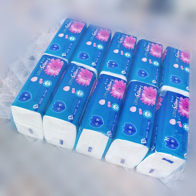 本色抽纸竹浆无漂白无纸屑婴儿家用纸巾可湿水 10包(1提)