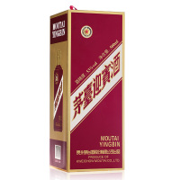 茅台紫迎宾 53度酱香型白酒 500ml单瓶装