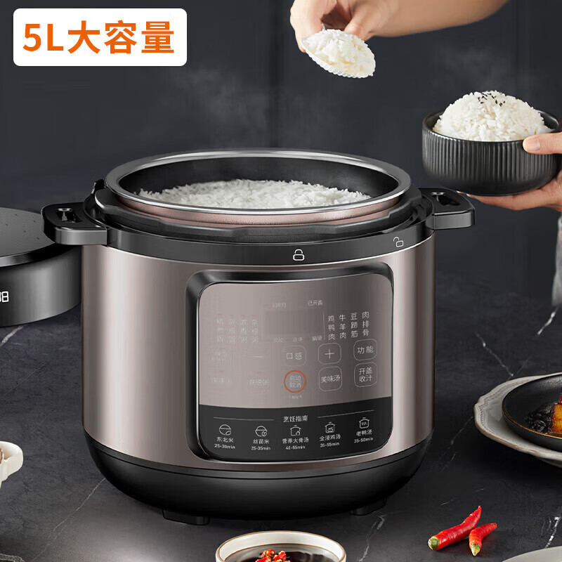 九阳(Joyoung)电压力锅 5L Y-50H108(单位:台)高清大图