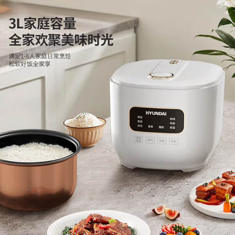 HYUNDAI智能电饭煲FBD30-5A8高清大图