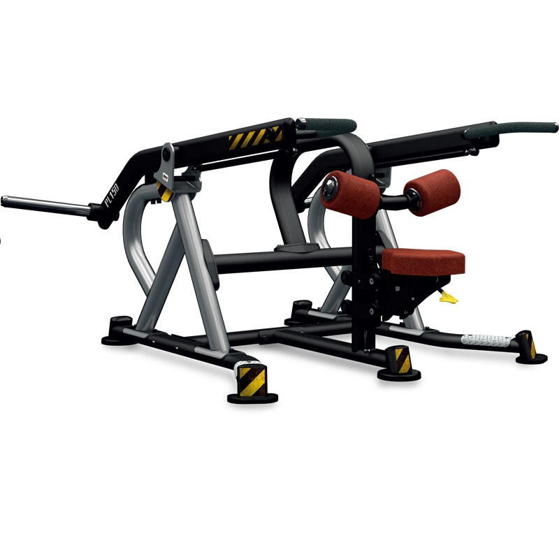 欧洲bh必艾奇pl150商用坐姿式手臂下压肱三头肌练习机室内健身房挂片