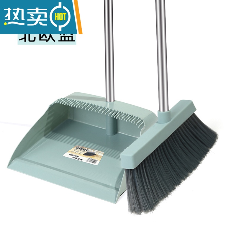 敬平扫把簸箕套装软毛扫帚撮箕组合单个扫地笤帚家用垃圾铲不粘头发高清大图