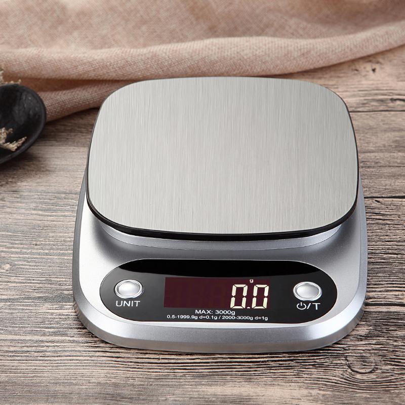 精准厨房用秤纳丽雅烘培称小称01g克称家用精准台秤蛋糕料理食物称重3