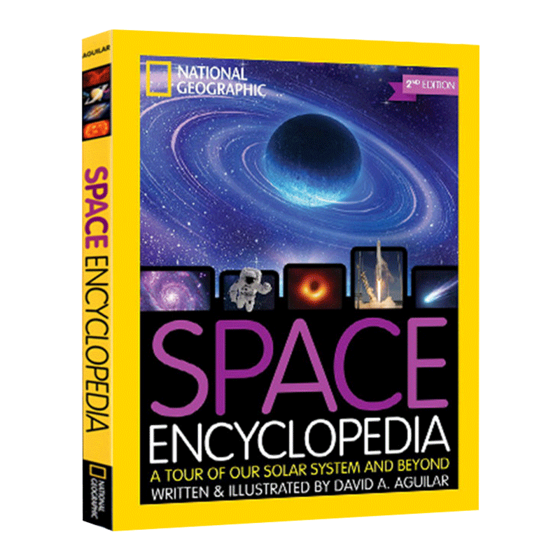 [醉染正版]英文原版 精装 Space Encyclopedia 2nd Edition 美国国家地理 太空百科全书高清大图